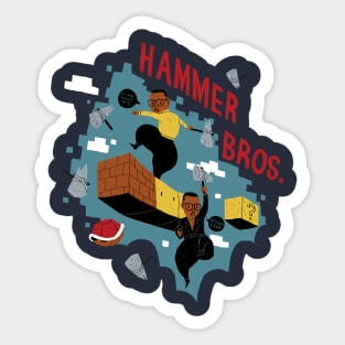 mc hammer bros Sticker